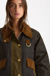 Giubbino cerato IRENE WAX verde women Barbour - 4