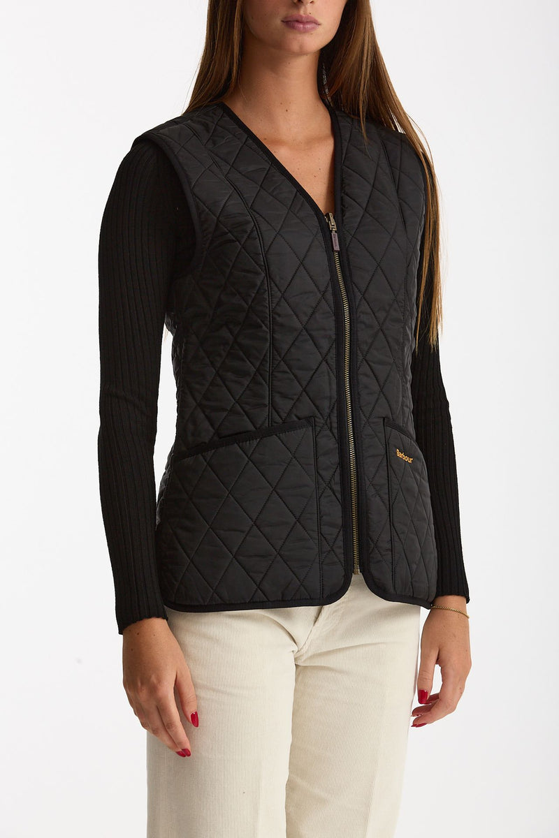 Gilet trapuntato FLECE BETTY nero women Barbour - 3