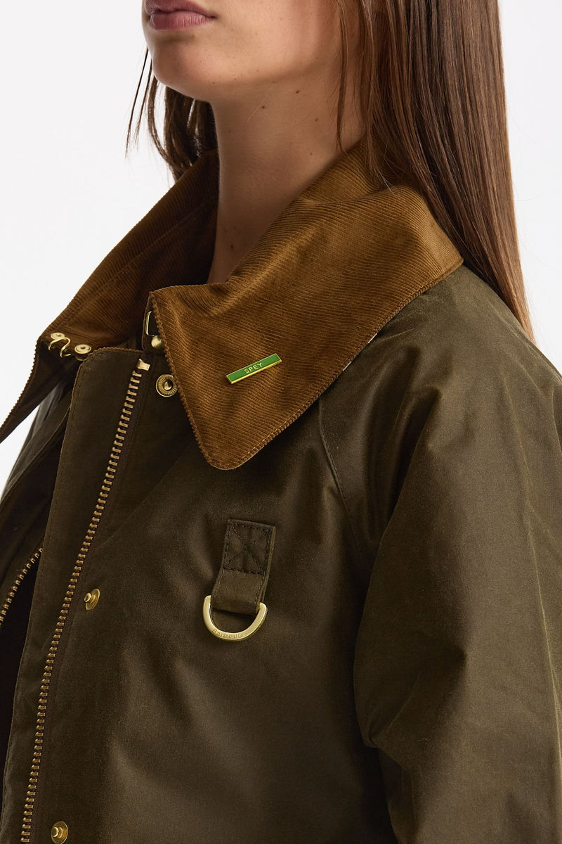 Giubbino ICON SPEY verde BEECH women Barbour - 6
