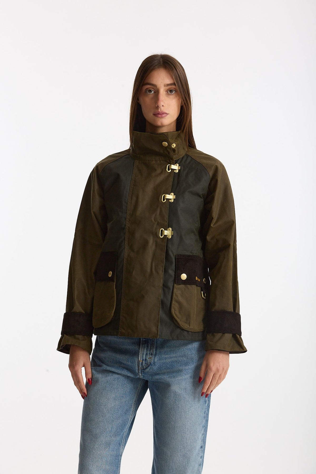 Giubbino cerato HAZELWOOD verde women Barbour - 1