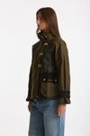 Giubbino cerato HAZELWOOD verde women Barbour - 3