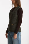 Gilet trapuntato FLECE BETTY verde women Barbour - 3