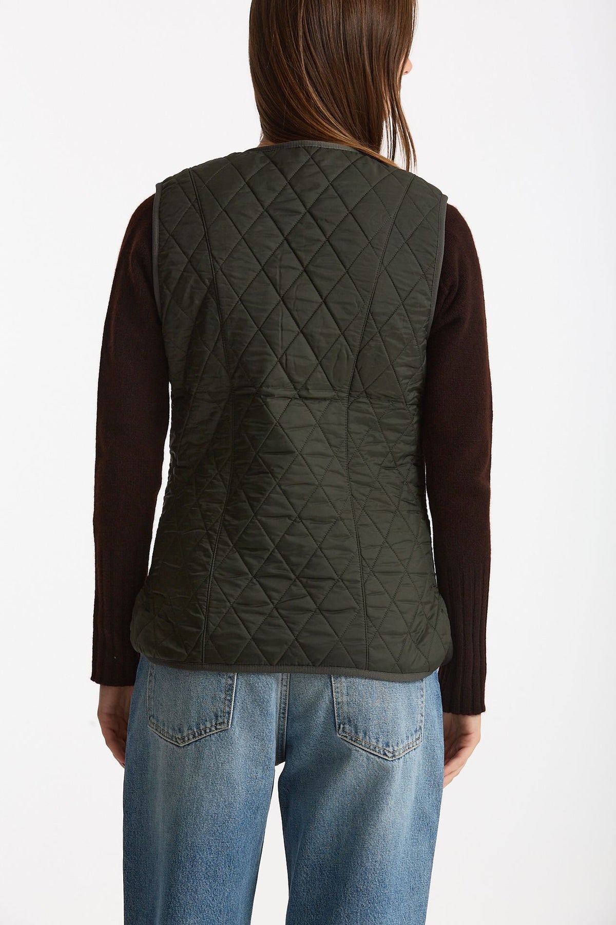 Gilet trapuntato FLECE BETTY verde women Barbour - 4