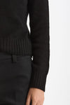 Maglia dolcevita in cashmere a due fili nero women Be you - 6