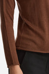 Maglia in cashmere e seta tabacco women Be you - 5