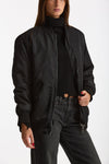 Bomber in nylon nero women Giorgio brato - 2