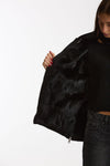 Bomber in nylon nero women Giorgio brato - 5