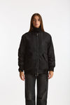 Bomber in nylon nero women Giorgio brato - 6