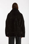 Giubbino in shearling reversibile nero women Giorgio brato - 7