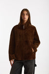 Giubbino in shearling reversibile miele women Giorgio brato - 2