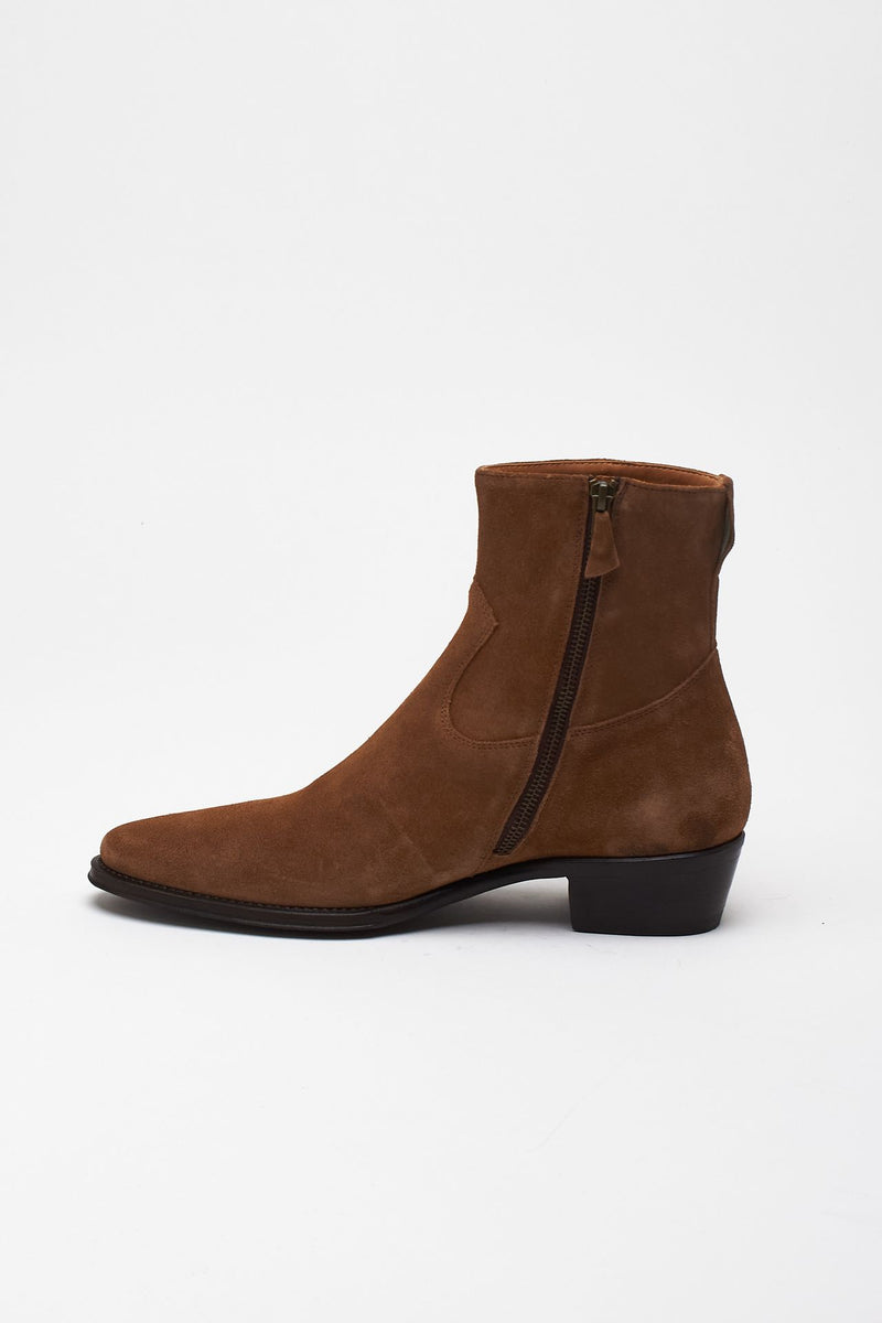 Stivaletti KURT in pelle scamosciata marrone men Damy - 4