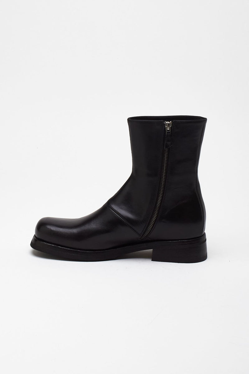 Stivaletti AURIS in pelle nero men Damy - 4