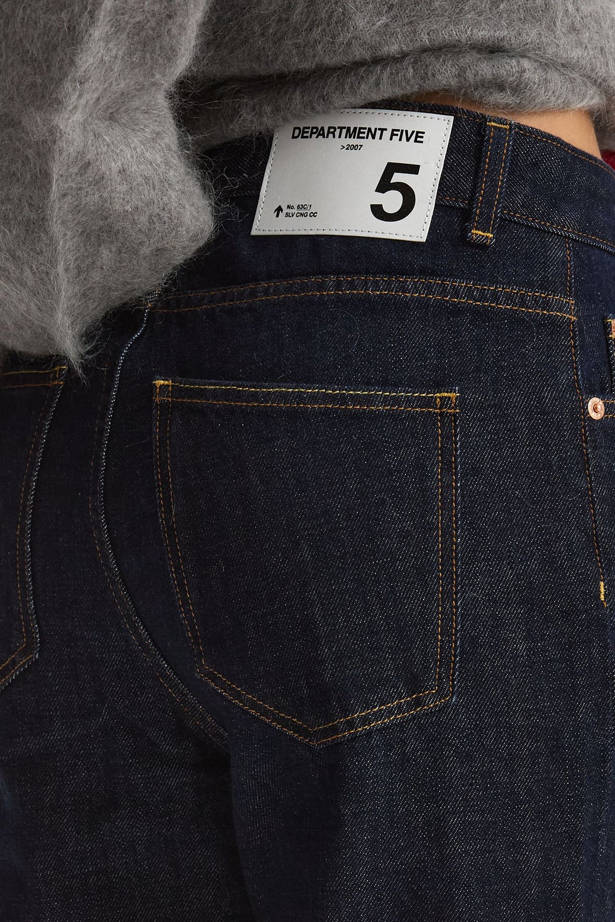 Jeans regular ADID Lavaggio bagnato scuro women Department five - 6