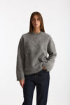Maglia ABEL girocollo oversize grigio women Department five - 1