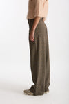 Pantalone EXPRESS check wide leg grigio women Department five - 1
