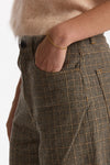 Pantalone EXPRESS check wide leg grigio women Department five - 4