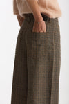 Pantalone EXPRESS check wide leg grigio women Department five - 6