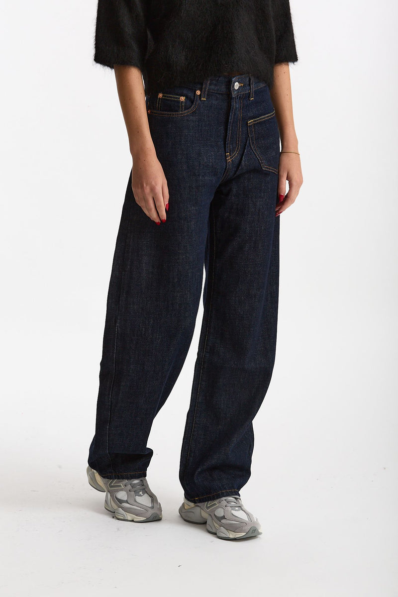 Jeans loose-fit GOOD Lavaggio bagnato scuro women Department five - 5