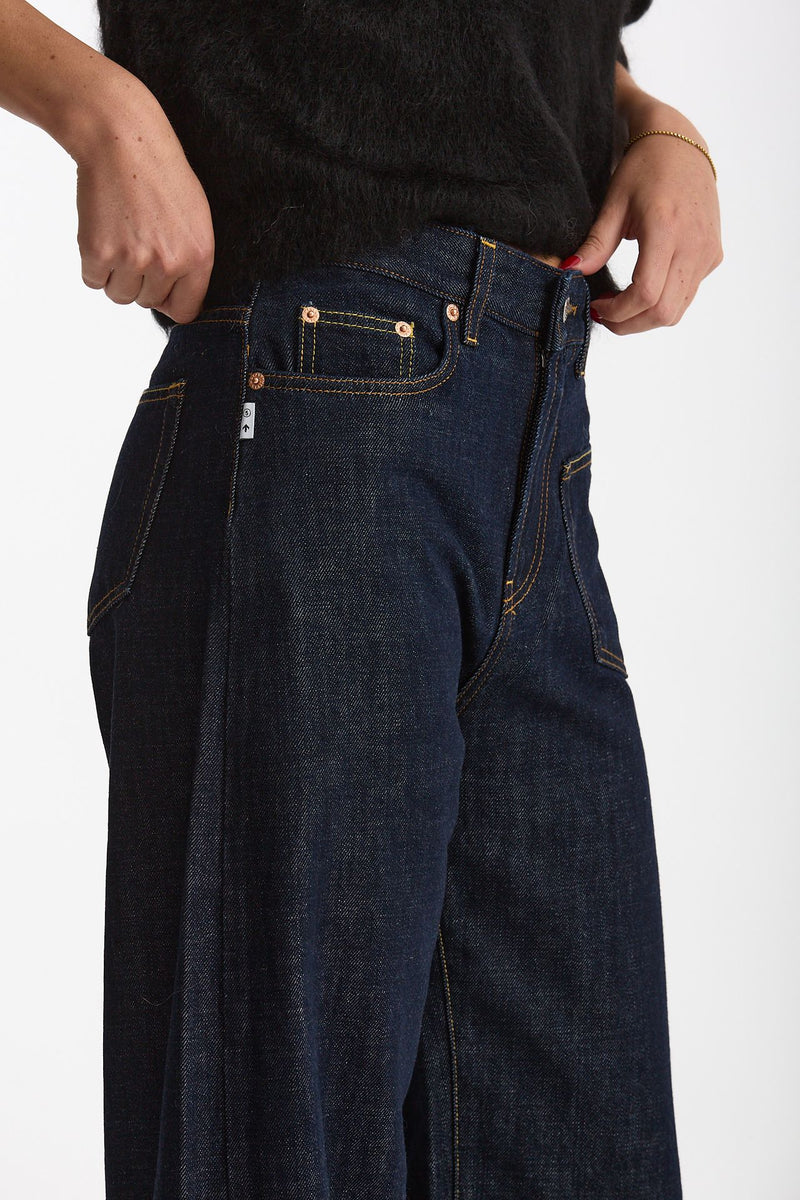 Jeans loose-fit GOOD Lavaggio bagnato scuro women Department five - 6