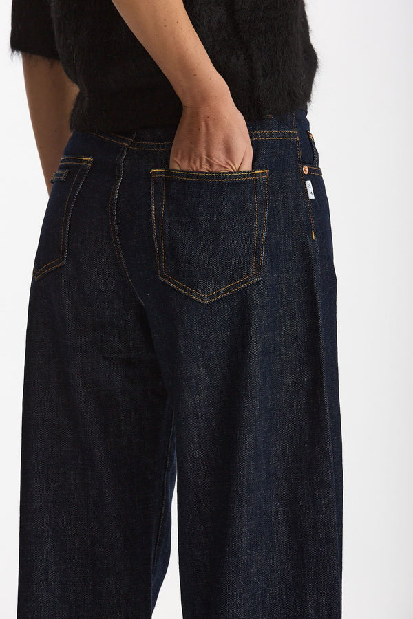 Jeans loose-fit GOOD Lavaggio bagnato scuro women Department five