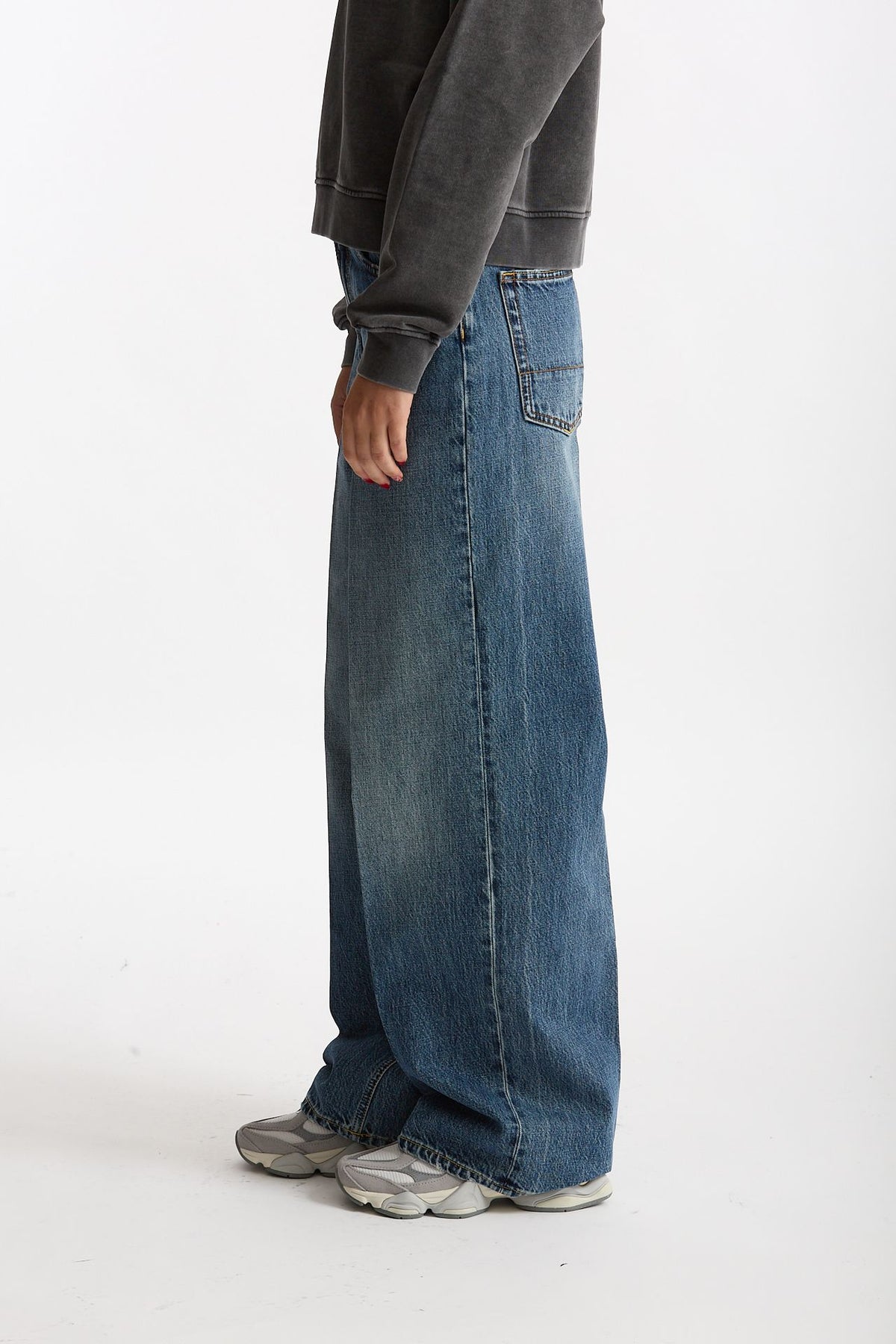 Jeans wide-leg EXPRESS Lavaggio medio scuro women Department five - 3