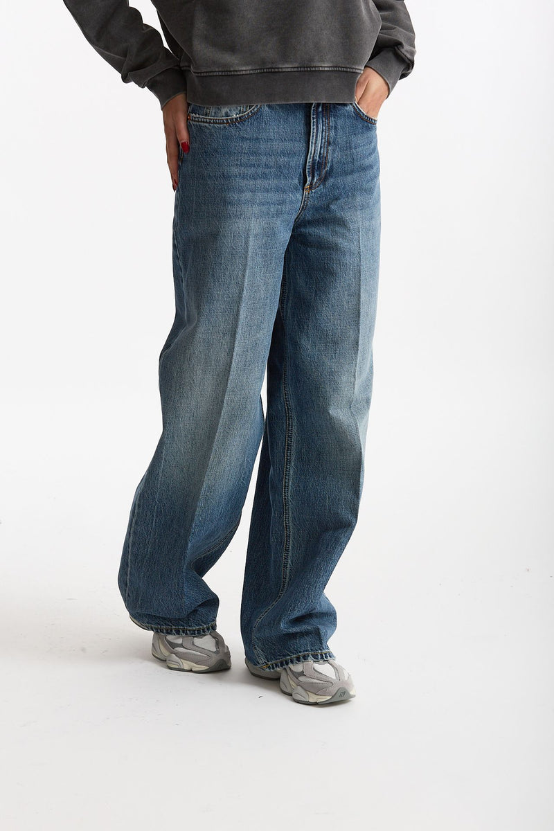 Jeans wide-leg EXPRESS Lavaggio medio scuro women Department five - 2
