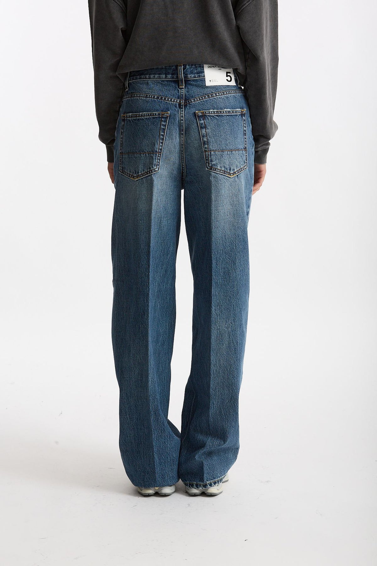 Jeans wide-leg EXPRESS Lavaggio medio scuro women Department five - 4