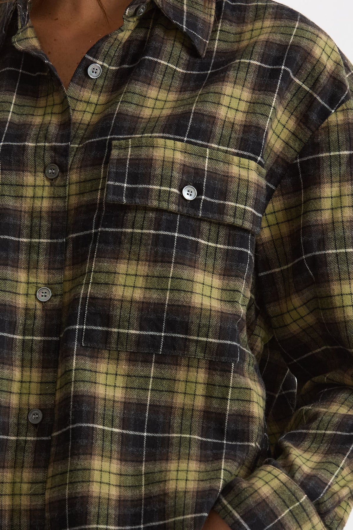 Camicia texana BROTHER verde women Department five - 4