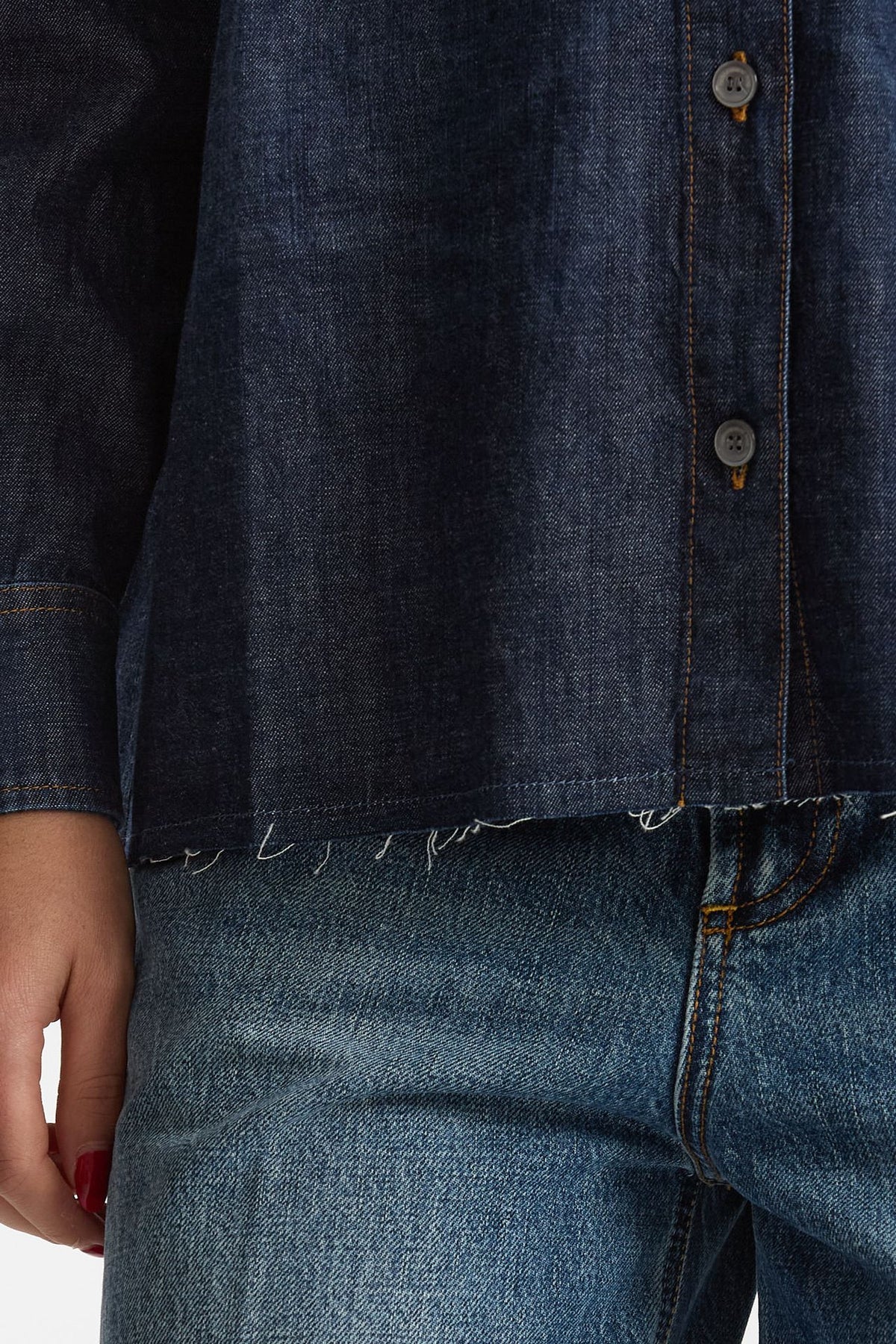 Camicia BROTHER denim oversize women Department five - 5