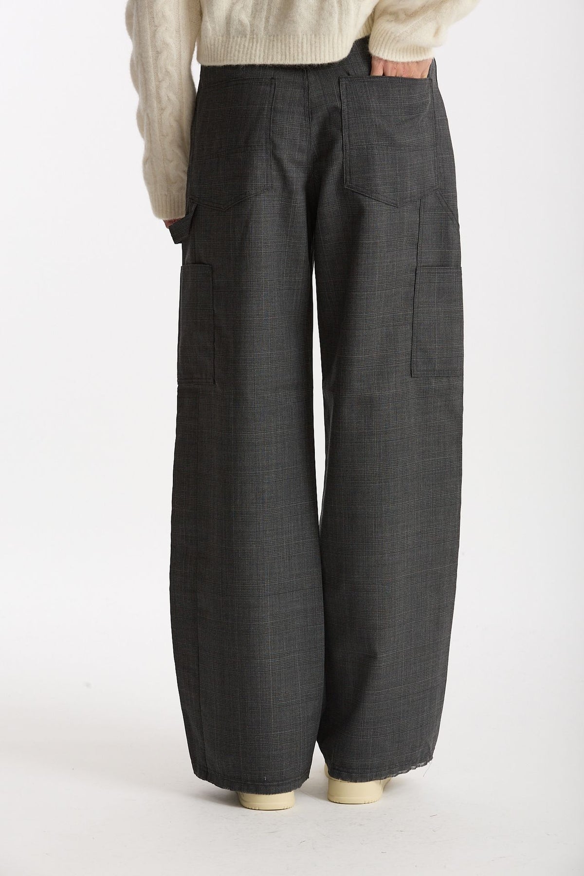 Pantalone work TYPE grigio women Department five - 2