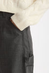 Pantalone work TYPE grigio women Department five - 4