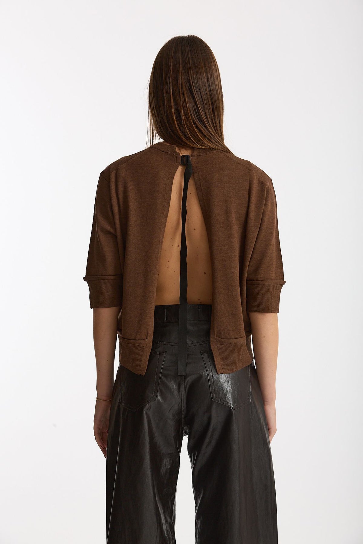 Maglia cut-out RAINI tabacco women Department five - 2