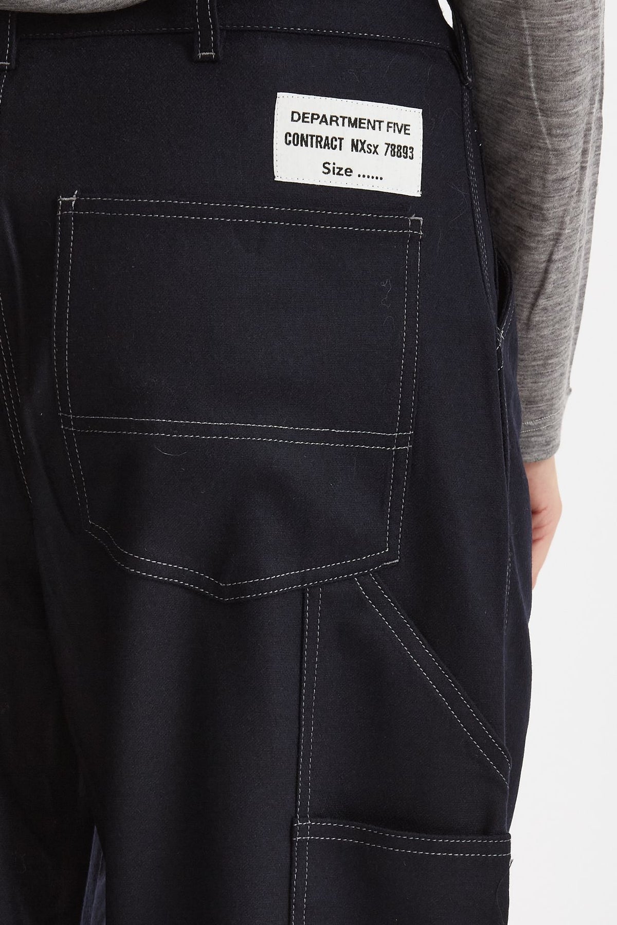 Pantalone work TYPE blu women Department five - 5