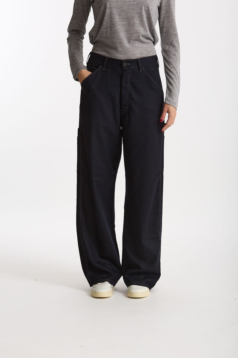 Pantalone work TYPE blu women Department five - 1