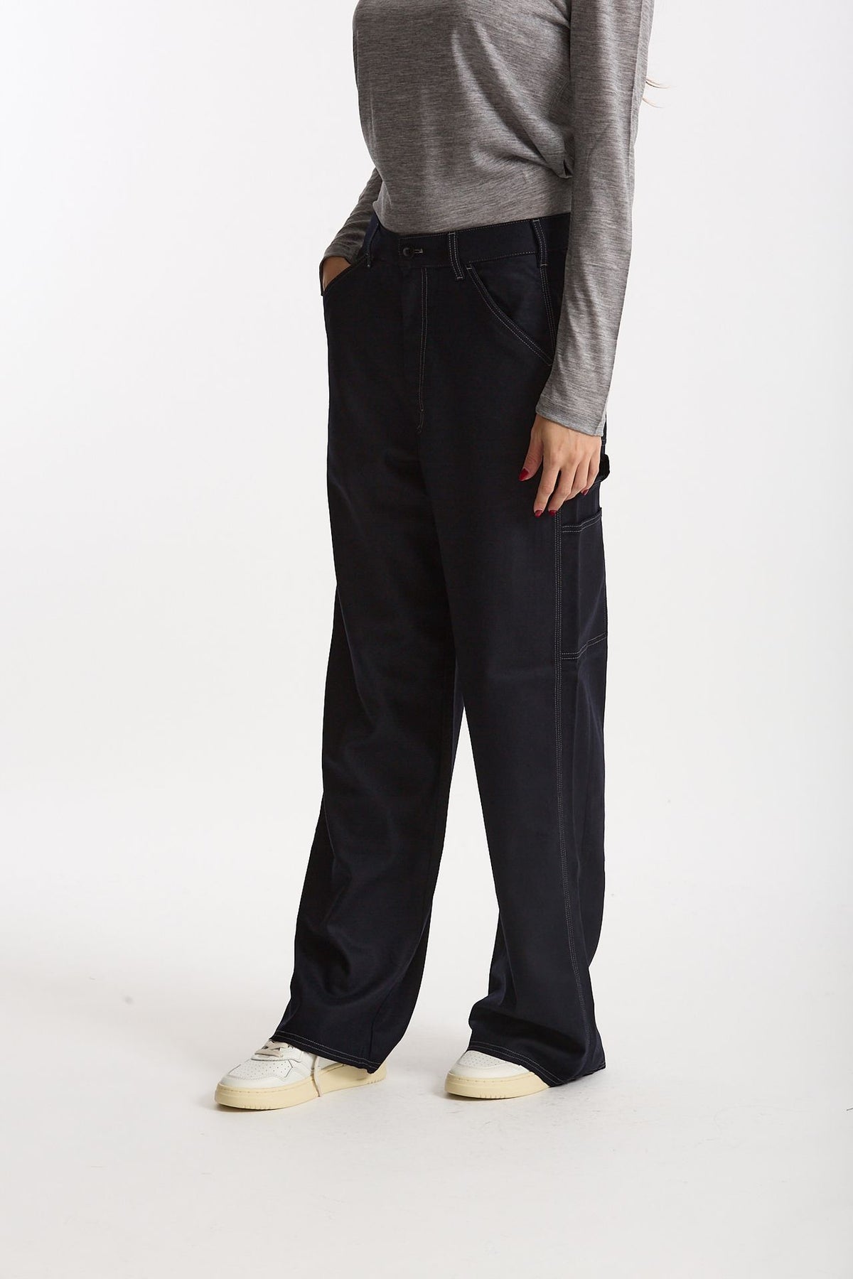 Pantalone work TYPE blu women Department five - 2