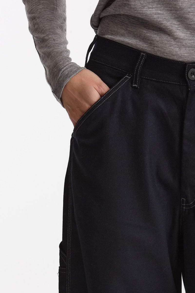 Pantalone work TYPE blu women Department five - 4