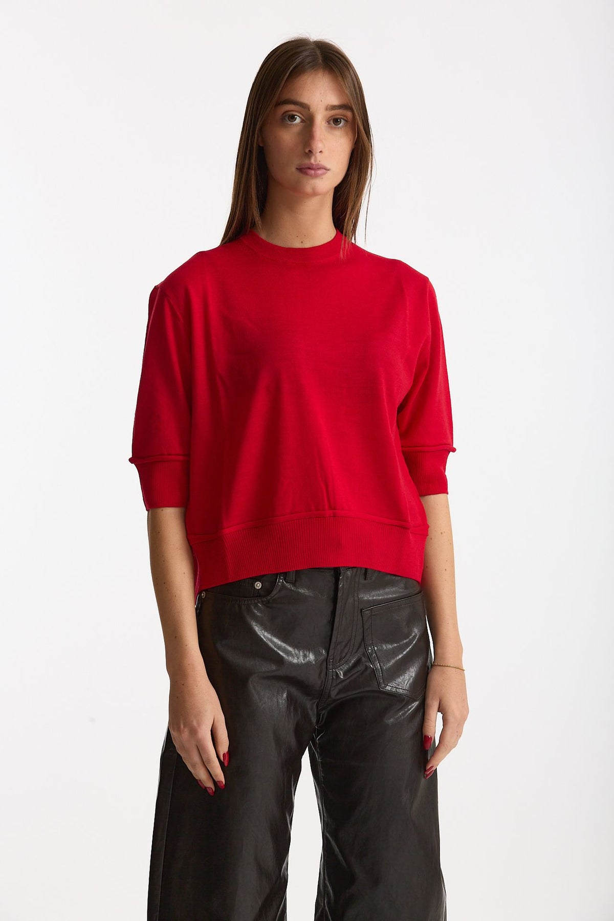 Maglia cut-out RAINI rosso acceso women Department five - 4