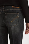 Jeans wide leg JACKLINE Lavaggio nero grigio women Dondup - 6