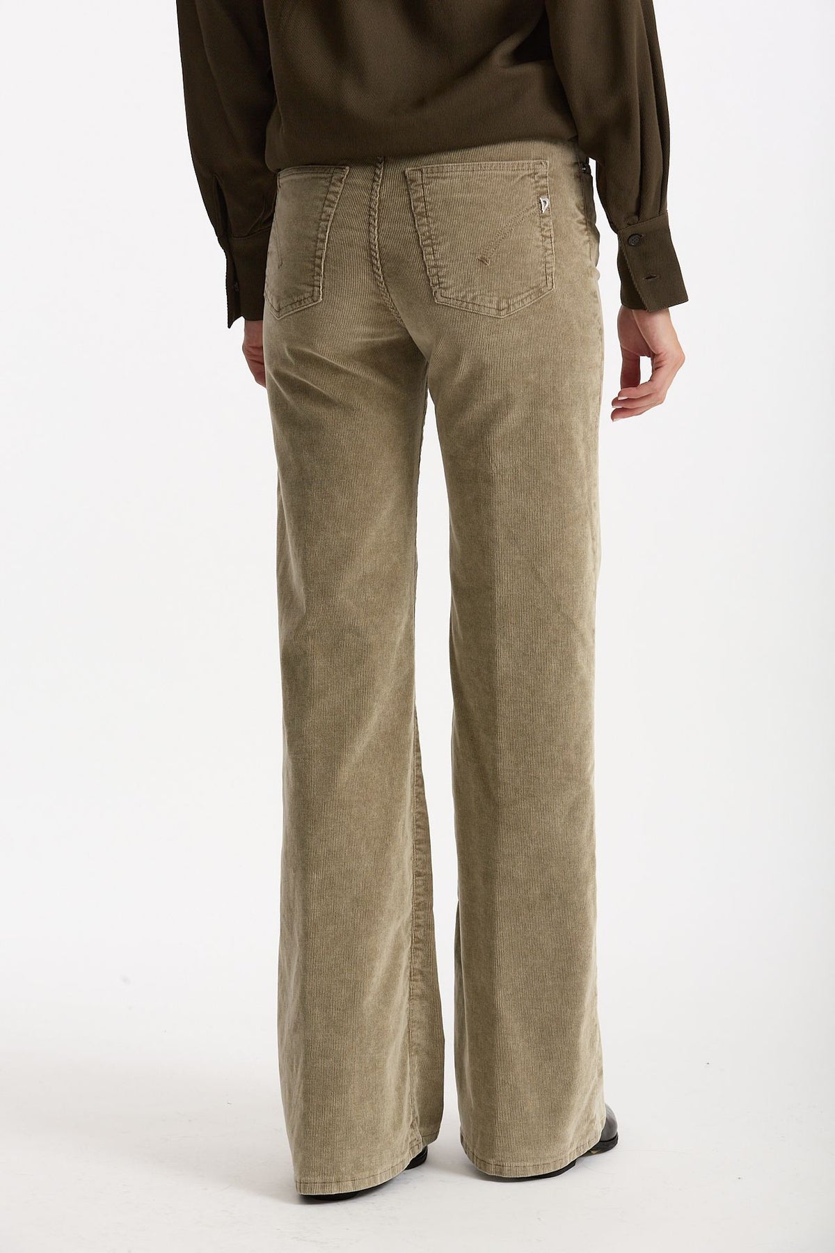 Pantalone palazzo AMBER beige women Dondup - 3