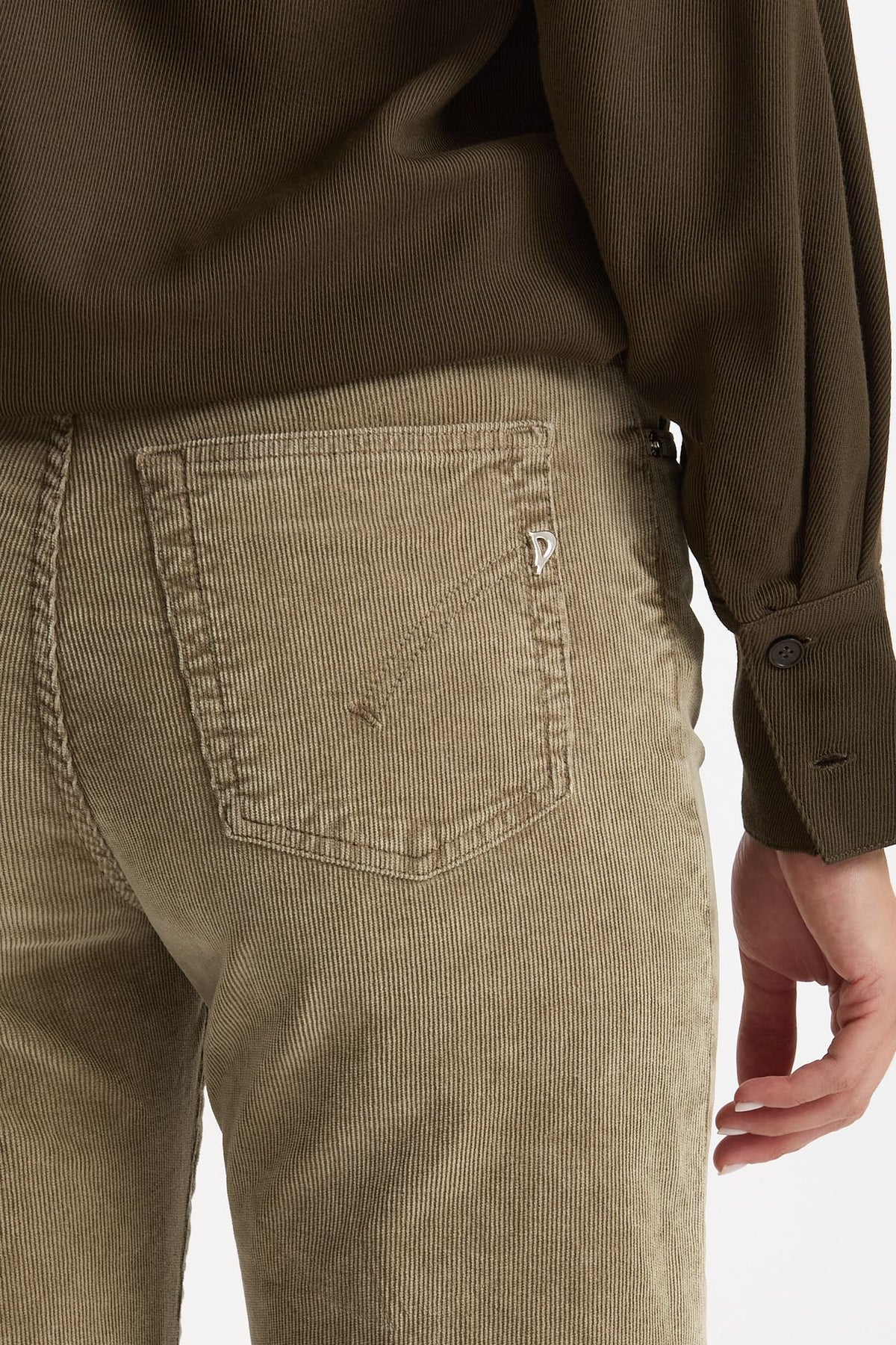 Pantalone palazzo AMBER beige women Dondup - 4