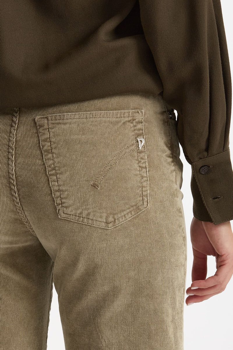 Pantalone palazzo AMBER beige women Dondup - 4