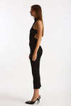 Abito a costine girocollo nero women Dondup - 3