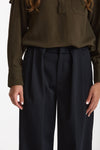 Pantalone wide leg LUCIANA blu women Dondup - 6