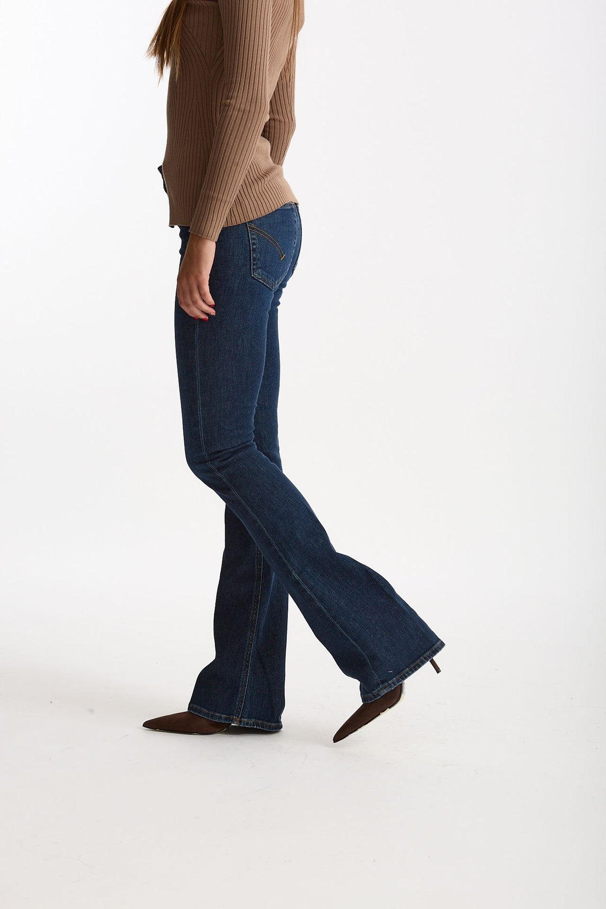 Jeans bootcut NEW LOLA vita alta women Dondup - 2