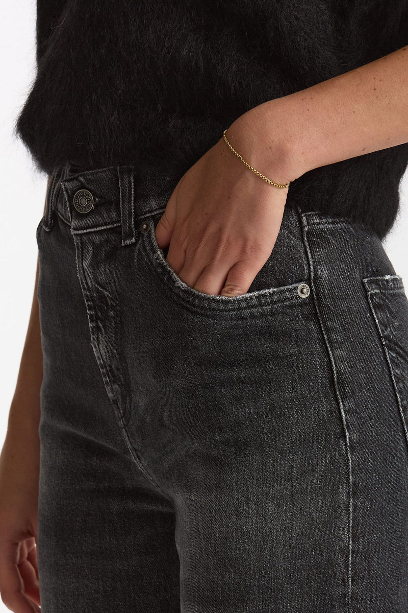 Jeans palazzo AMBER denim antracite women Dondup - 5