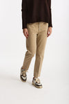 Pantalone slim NIMA in cotone beige women Dondup - 4