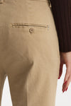 Pantalone slim NIMA in cotone beige women Dondup - 6