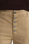 Pantalone slim NIMA in cotone beige women Dondup - 7