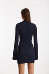 Abito ESIBIZIONISTA tricot slim blu women Dondup - 2