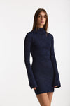 Abito ESIBIZIONISTA tricot slim blu women Dondup - 3